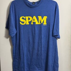 Blue T-Shirt Spam